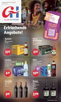 Getränke Hoffmann Marienhafe Prospekt der aktuellen Woche, gültig von 20.10.2025 bis 25.10.2025 Aktueller Getränke Hoffmann Marienhafe Prospekt "Aktuelle Angebote" mit 12 Seiten