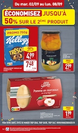 Prix et réduction Trésor Kellogg's dans le prospectus Aldi en cours Offre Trésor Kellogg's dans le catalogue Aldi du moment à la page 16
