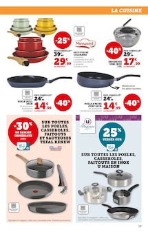 Promo Casserole Inox dans le catalogue Hyper U du moment à la page 19