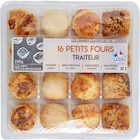 16 petits fours traiteur - Carrefour à Boulogne-Billancourt 16 petits fours traiteur en promo chez Carrefour Boulogne-Billancourt à 9,50 €