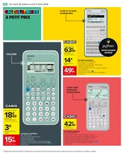 Calculatrice Angebote im Prospekt "LA RENTRÉE À PETIT PRIX" von Carrefour Calculatrice Angebote im Prospekt "LA RENTRÉE À PETIT PRIX" von Carrefour auf Seite 22