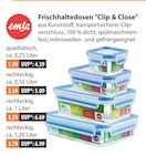 Frischhaltedosen Clip & Close quadratisch im V-Markt Prospekt Frischhaltedosen Clip & Close quadratisch von emsa im aktuellen V-Markt Prospekt für 1,99 €