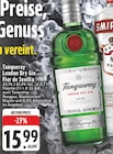 London Dry Gin oder Flor de Sevilla Angebote von Tanqueray bei E center Hattingen für 15,99 €