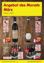 Netto Marken-Discount Prospekt "Angebot des Monats März", 1 Seiten, für Greiz, 02.03.2020 - 31.03.2020 Netto Marken-Discount Prospekt "Angebot des Monats März", 1 Seiten, für Greiz, 02.03.2020 - 31.03.2020