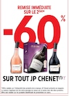 Promo -60% de remise immédiate sur le 2ème sur tout JP Chenet à  dans le catalogue Intermarché Super à Méréville
