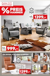 Aktueller porta Möbel Prospekt mit Sessel, "BESSER GLEICH ZU PORTA", Seite 10