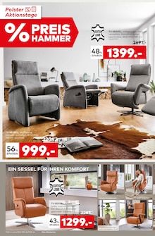 Fernseher im porta Möbel Prospekt "BESSER GLEICH ZU PORTA" mit 12 Seiten (Braunschweig)