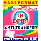 Lingettes anti-transfert de couleurs "Maxi Format" - CARREFOUR EXPERT à 5,59 € dans le catalogue Carrefour