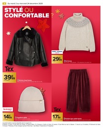 Prix et réduction Jupe dans le prospectus Carrefour en cours Offre Jupe dans le catalogue Carrefour du moment à la page 20