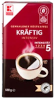 Röstkaffee kräftig Angebote von K-CLASSIC bei Kaufland Ingolstadt für 4,29 €