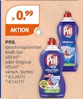 Geschirrspülmittel Kraft-Gel von Pril im aktuellen Müller Prospekt für 0,99 €