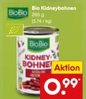 Bio Kidneybohnen von BioBio für 0,99 € bei Netto Marken-Discount im Angebot Bio Kidneybohnen von BioBio im aktuellen Netto Marken-Discount Prospekt