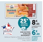 Ribs de porc à griller - Madrange - Hyper U à Arras Ribs de porc à griller - Madrange en promo chez Hyper U Arras à 6,49 €
