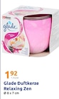Duftkerze Relaxing Zen im Action Prospekt Duftkerze Relaxing Zen von Glade im aktuellen Action Prospekt für 1,92 €