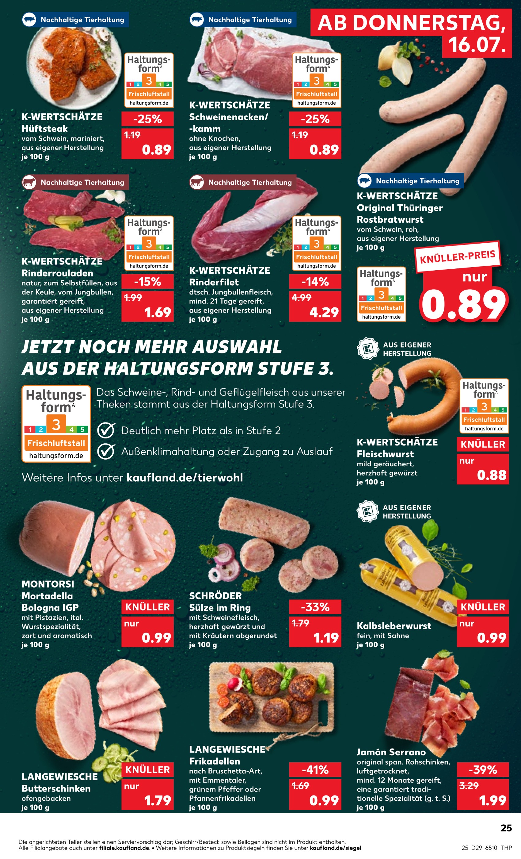 Serrano im Kaufland Prospekt in Koblenz Aktueller Kaufland Prospekt mit Serrano, "Hier bin ich richtig", Seite 25