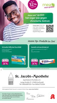 Aktueller mea - meine apotheke Prospekt "Unsere Juni-Angebote" für Greifswald Aktueller mea - meine apotheke Prospekt für Greifswald mit Seiten