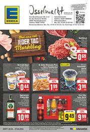Aktueller EDEKA Supermärkte Prospekt für Herten: Aktuelle Angebote mit 24} Seiten, 22.04.2024 - 27.04.2024