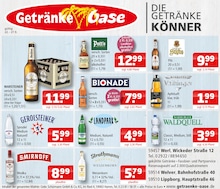 Getränke Oase Prospekt für Werl: "Aktuelle Angebote", 1 Seite, 22.09.2025 - 27.09.2025