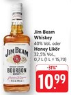 Whiskey Angebote von Jim Beam bei E center Filderstadt für 10,99 €