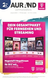 Aurand Communications Prospekt für Dillenburg mit 8 Seiten Aurand Communications Prospekt für Dillenburg: "DEIN GESAMTPAKET FÜR FERNSEHEN UND STREAMING", 8 Seiten, 01.08.2025 - 31.08.2025