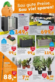 Gartenhaus im Globus-Baumarkt Prospekt "Immer eine Idee besser" mit 9 Seiten (Stuttgart)