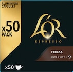 Capsules de café x50 Forza N°9 - L'OR dans le catalogue Intermarché Super