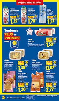 Promotion Gâteau dans le prospectus Lidl, valable du 22/10/2026 au 28/10/2026 Promo Gâteau dans le catalogue Lidl du moment à la page 18