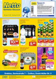 Netto Marken-Discount Prospekt für Welzow: "DER ORT, AN DEM DU IMMER AUSGEZEICHNETE PREISE FINDEST.", 2 Seiten, 01.12.2025 - 06.12.2025