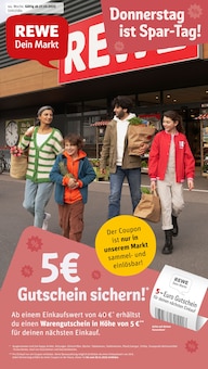 Aktueller REWE Prospekt "Dein Markt" für Hildesheim Aktueller REWE Prospekt für Hildesheim mit  Seiten