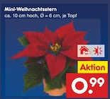 Mini-Weihnachtsstern im Angebot bei Netto Marken-Discount in Wilhelmshaven Mini-Weihnachtsstern Angebote bei Netto Marken-Discount Wilhelmshaven für 0,99 €