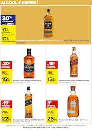 Offre Scotch whisky dans le catalogue Carrefour du moment à la page 16