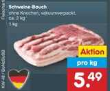 Aktuelles Schweine-Bauch Angebot bei Netto Marken-Discount in Trier ab 5,49 €