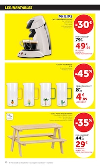 Promotion Philips dans le prospectus Super U, valable du 08/04/2026 au 19/04/2026 Promo Philips dans le catalogue Super U du moment à la page 30