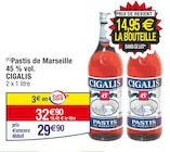 Promo Pastis de Marseille 45 % vol. à 29,90 € dans le catalogue Cora à Rots