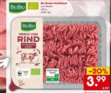 Bio Rinder Hackfleisch im aktuellen Prospekt bei Netto Marken-Discount in Rechlin