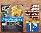 Maultaschen im EDEKA Prospekt Maultaschen von Settele im aktuellen EDEKA Prospekt für 1,79 €