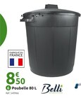 Poubelle 80 L - BELLI en promo chez Mr. Bricolage Antibes à 8,50 €