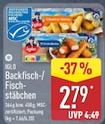 Backfisch-/Fischstäbchen von Iglo im aktuellen ALDI Nord Prospekt