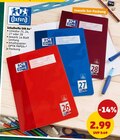 Schulhefte DIN A4 im Angebot bei Penny in Wolfsburg Schulhefte DIN A4 Angebote von Oxford bei Penny Wolfsburg für 2,99 €