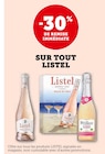 -30% de remise immédiate sur yout Listel - Listel - U Express à Villepinte -30% de remise immédiate sur yout Listel - Listel en promo chez U Express Villepinte