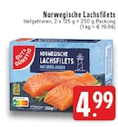 Norwegische Lachsfilets bei EDEKA im Prospekt "" für 4,99 €