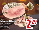 Halloween-Schinken im EDEKA Prospekt Halloween-Schinken von Dietz im aktuellen EDEKA Prospekt für 2,29 €