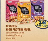 High Protein Müsli von Dr. Oetker im aktuellen V-Markt Prospekt für 3,99 €