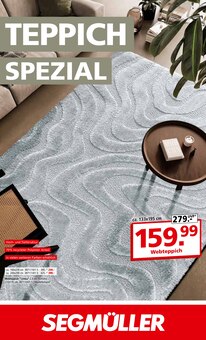 Teppichboden im Segmüller Prospekt "Teppich Spezial" mit 20 Seiten (Leverkusen)