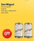 Bier im Angebot bei Getränke Hoffmann in Aldenhoven Bier Angebote von San Miguel bei Getränke Hoffmann Aldenhoven für 0,99 €