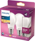 2 + 1 OFFERT SUR LES AMPOULES LED PHILIPS - PHILIPS en promo chez Auchan Hypermarché Pontoise