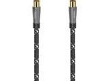 120 dB, 1.5 m Koax-Stecker auf Koax-Kupplung, Antennen-Kabel, 1,5 von HAMA im aktuellen MediaMarkt Saturn Prospekt für 16,99 €