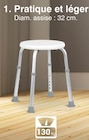 TABOURETS & CHAISES DE DOUCHE en promo chez Technicien de Santé TABOURETS & CHAISES DE DOUCHE dans le catalogue Technicien de Santé