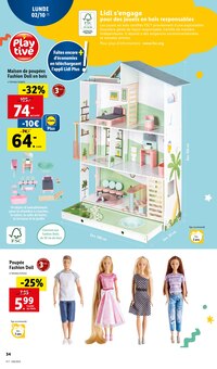 Promotion Jeux et Jouets dans le prospectus Lidl, valable du 27/09/2023 au 03/10/2023 Promo Jeux et Jouets dans le catalogue Lidl du moment à la page 38