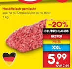 Aktuelles Hackfleisch gemischt Angebot bei Netto Marken-Discount in Rostock ab 5,99 €
